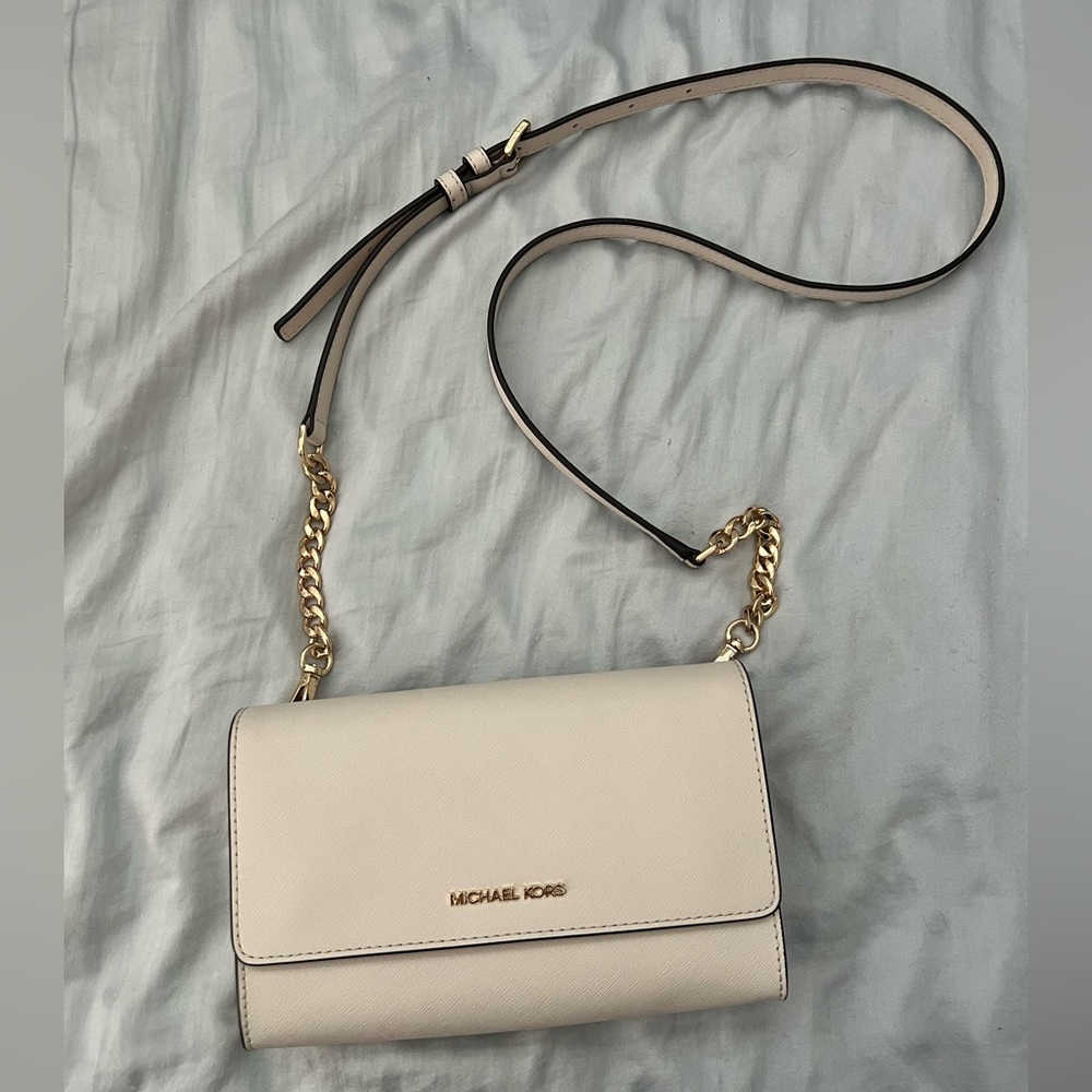 Michael Kors Beige crossbody